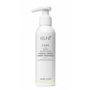 Keune CARE kremas, saugantis plaukus nuo karščio VITAL NUTRITION