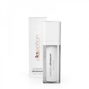 ekseption PROBIOTIC ULTRASERUM sausos ir jautrios odos serumas su probiotikais, 30 ml.